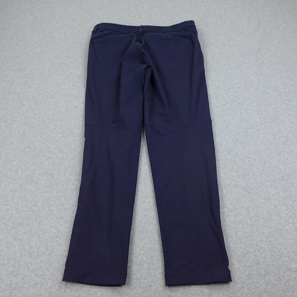 Lululemon ABC Mens‎ Chino Pants 32x30 Navy Blue Performance Stretch 5 Pockets